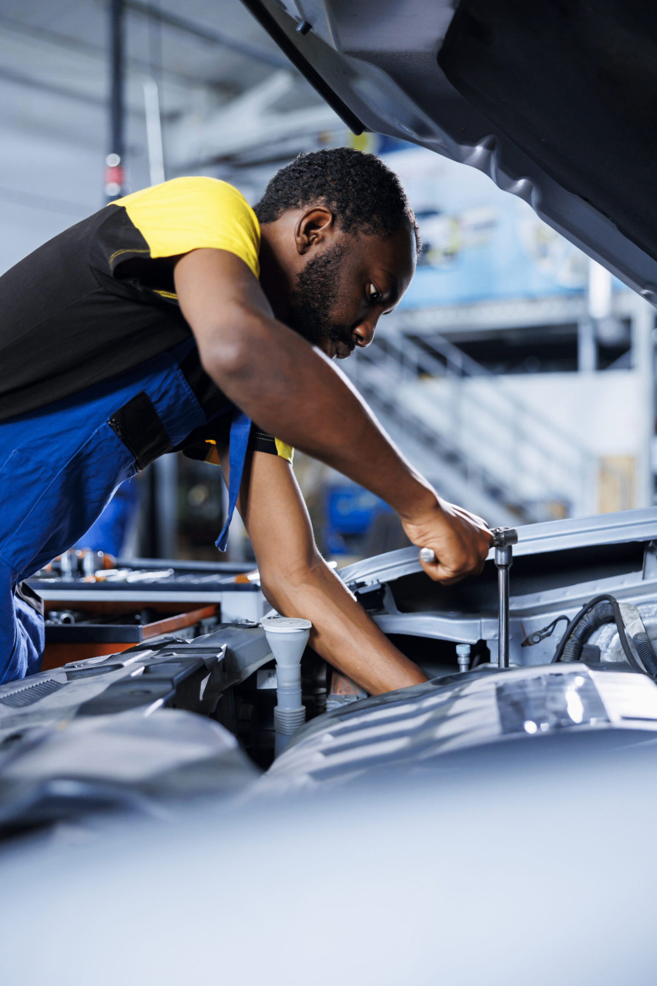 Auto Value mobile mechanic servicing a vehicle on-site
